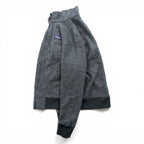 Patagonia ウーリエステル フリースジャケット M スタンドカラー グレー フルジップ ブルゾン 26935