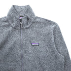 Patagonia ウーリエステル フリースジャケット M スタンドカラー グレー フルジップ ブルゾン 26935