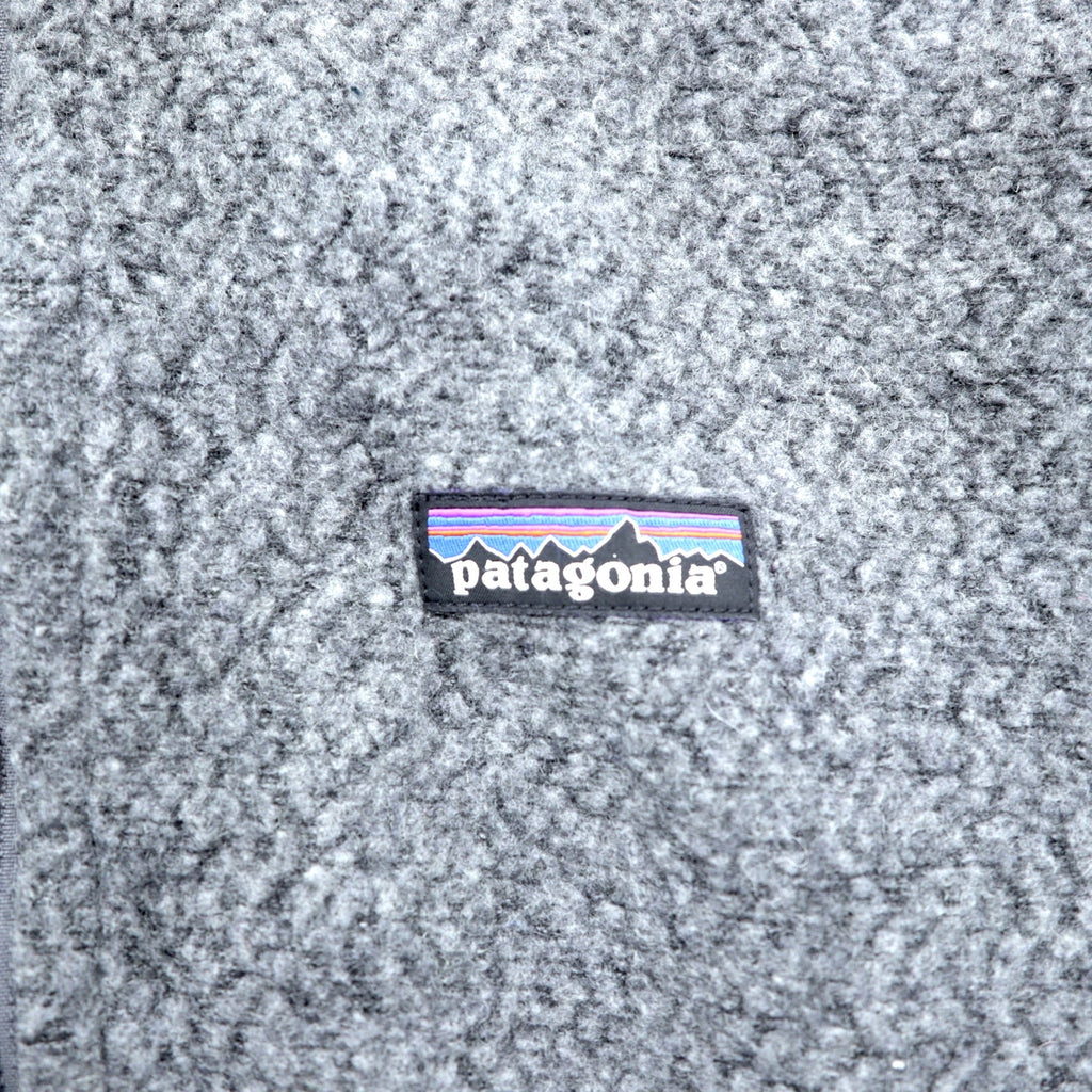 Patagonia ウーリエステル フリースジャケット M スタンドカラー グレー フルジップ ブルゾン 26935