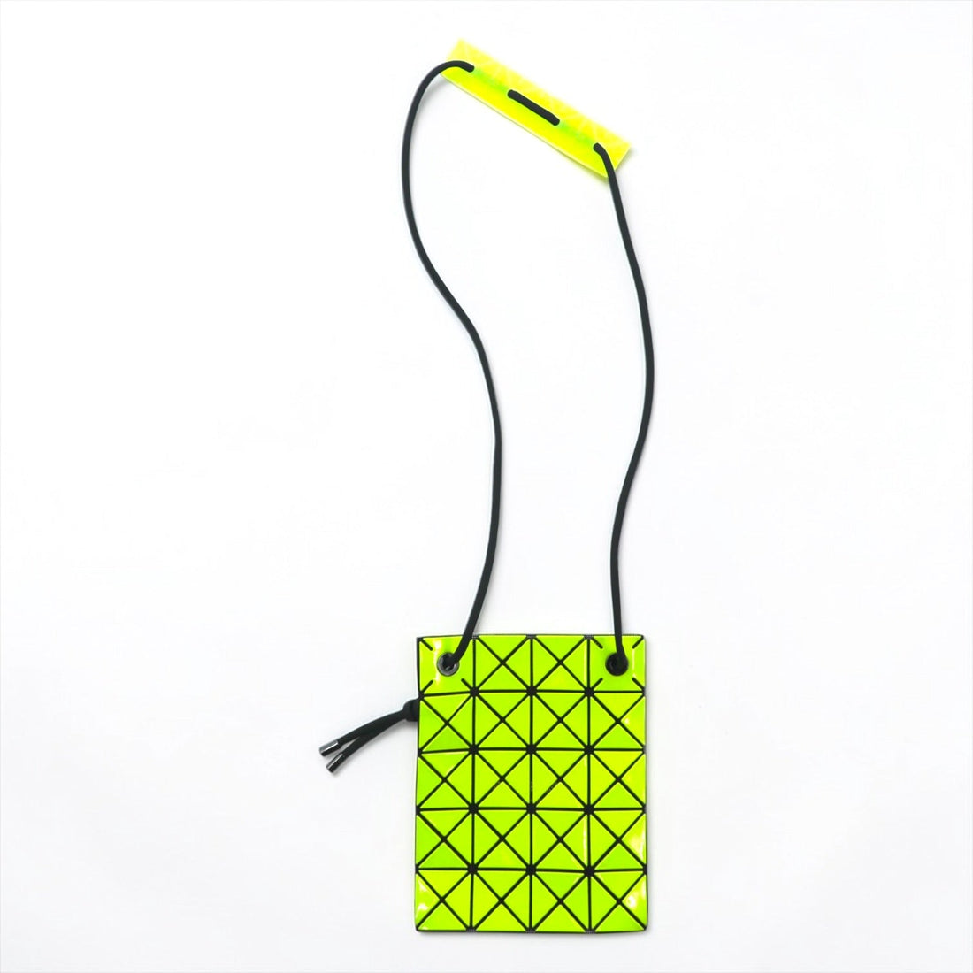BAOBAO (ISSEY MIYAKE) Shoulder Bag Sacoche Pouch Yellow BB91-AG921 Made in Japan
