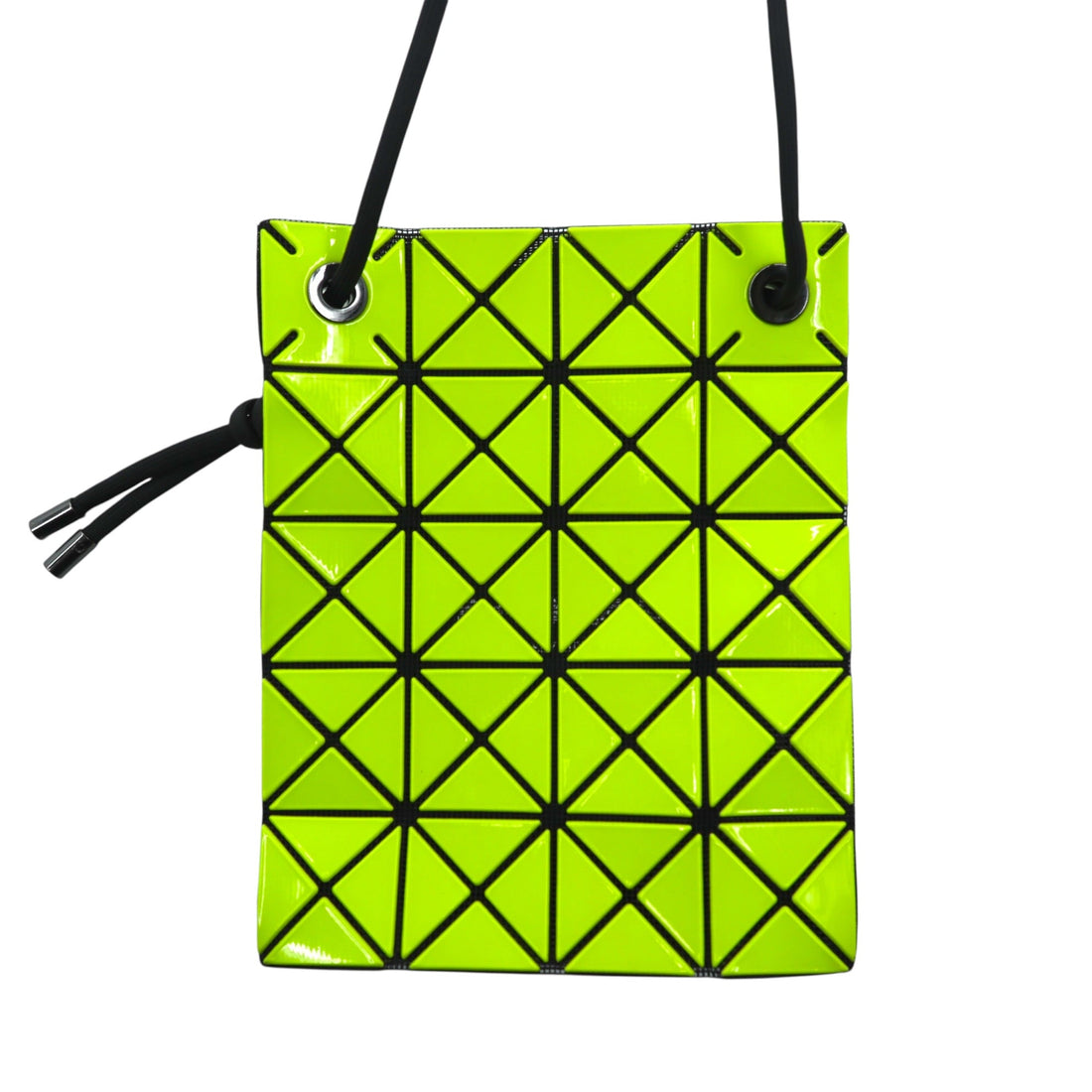 BAOBAO (ISSEY MIYAKE) Shoulder Bag Sacoche Pouch Yellow BB91-AG921 Made in Japan