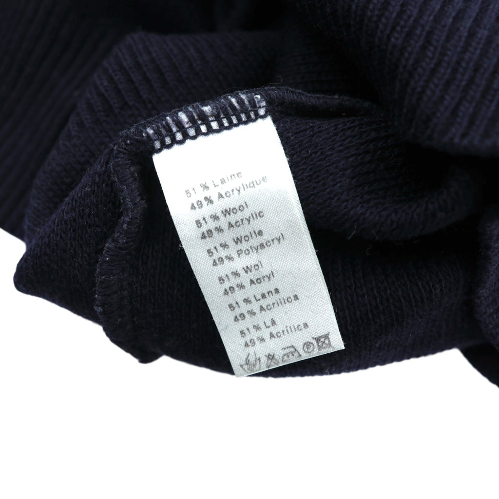 Vintage CHEMISE LACOSTE 80s Made in France V-neck knit sweater L French Lacoste