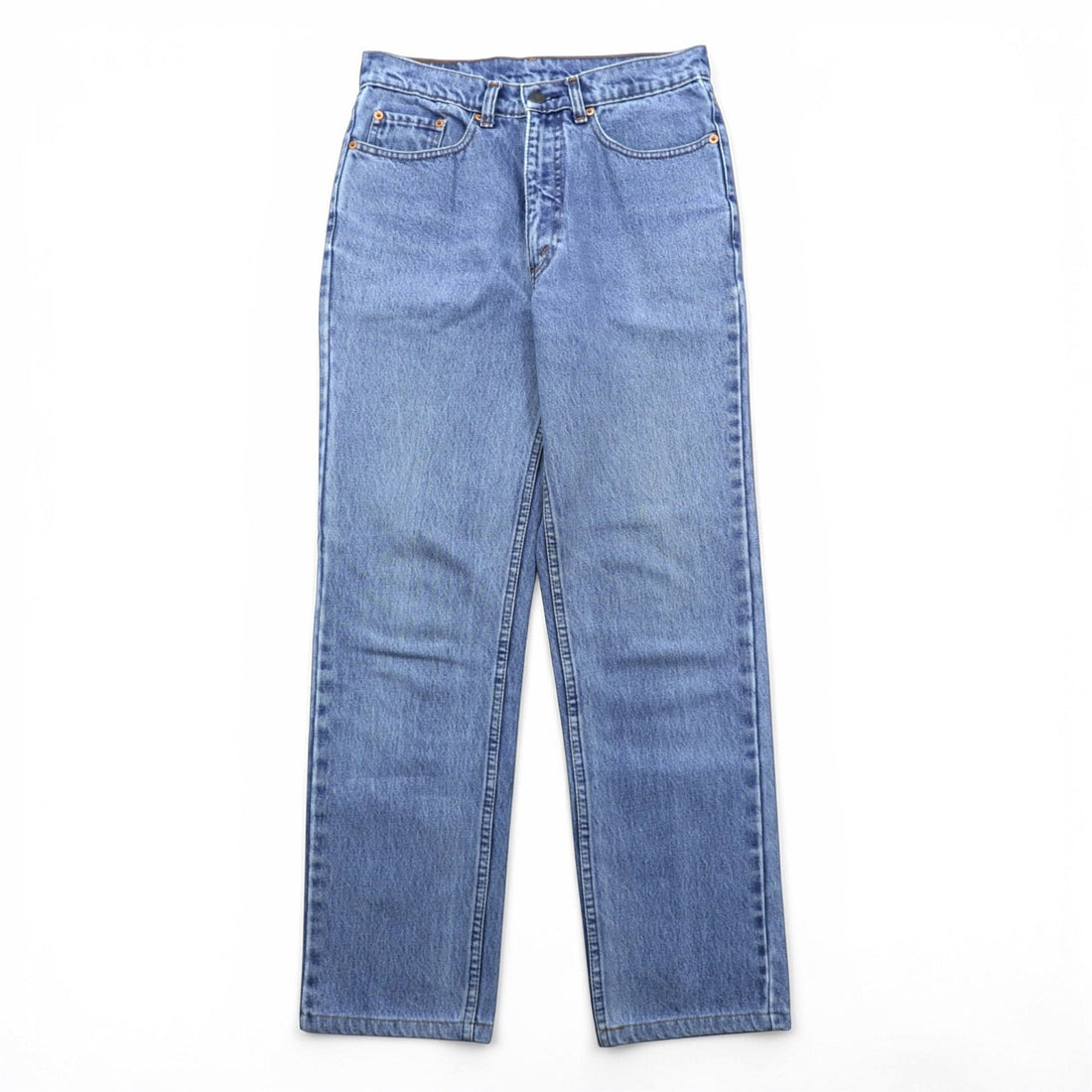 Vintage Levi's 506 Jeans W31 L33 Light Wash 1991 Made in Euro 506-0206 Straight Fit