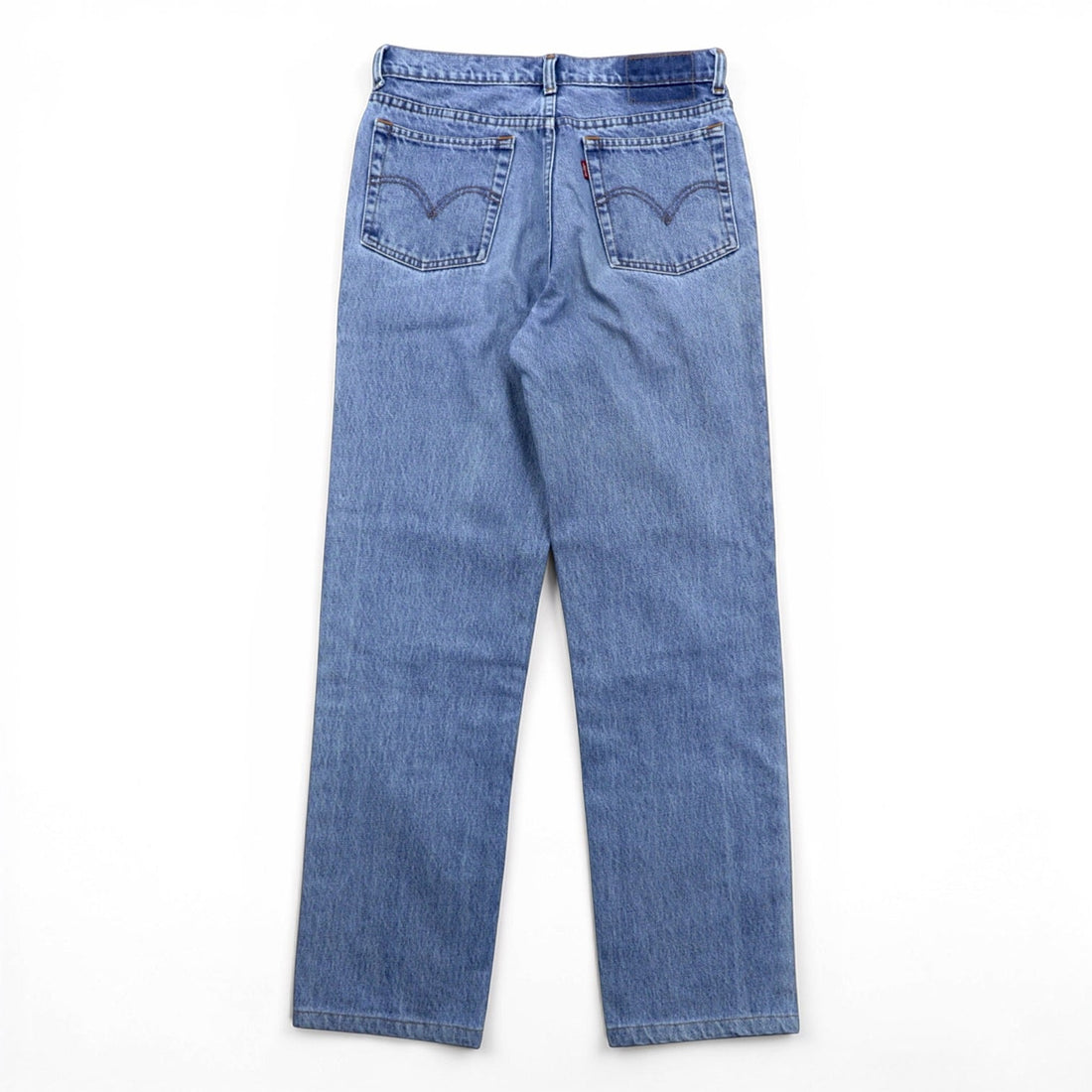 Vintage Levi's 506 Jeans W31 L33 Light Wash 1991 Made in Euro 506-0206 Straight Fit