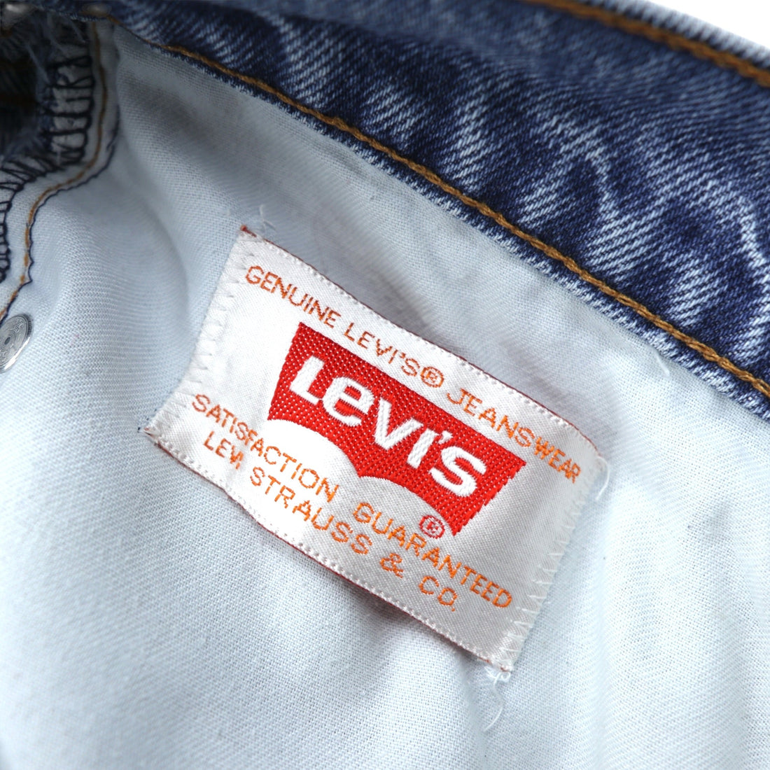 Vintage Levi's 506 Jeans W31 L33 Light Wash 1991 Made in Euro 506-0206 Straight Fit