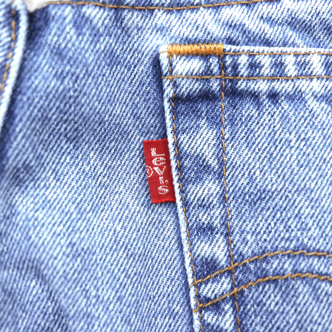 Vintage Levi's 506 Jeans W31 L33 Light Wash 1991 Made in Euro 506-0206 Straight Fit