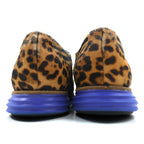 atmos × Cole Haan ウィングチップ オックスフォード ORIGINALGRAND ハラコ シューズ 26.5cm C36377 マルチ アニマル レオパード ゼブラ