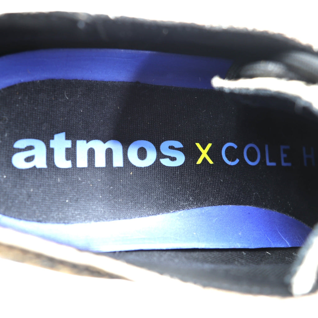 atmos × Cole Haan ウィングチップ オックスフォード ORIGINALGRAND ハラコ シューズ 26.5cm C36377 マルチ アニマル レオパード ゼブラ