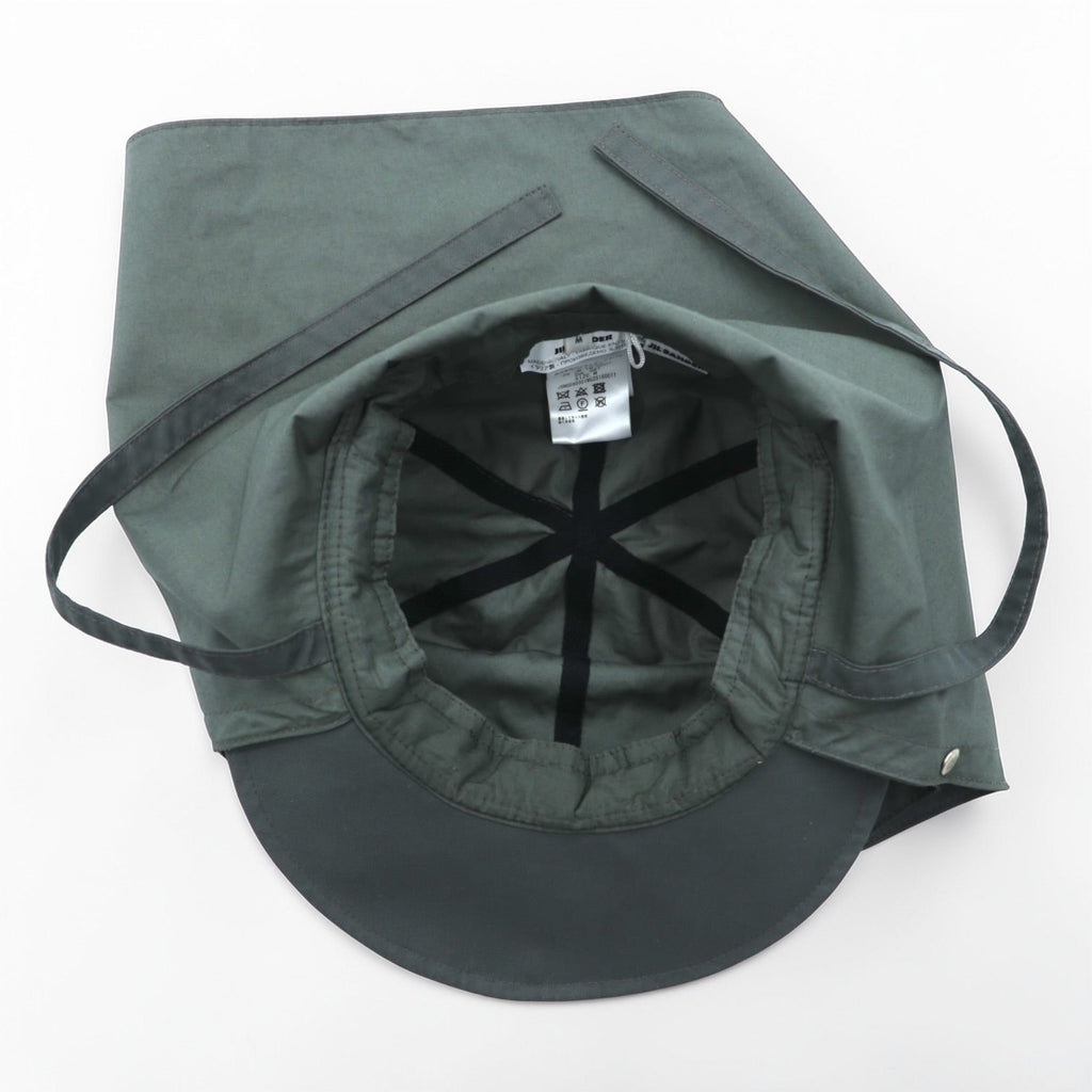 JIL SANDER Veiled Cap ZS JM IM 0001, Made in Italy, Face Cover, Balaclava