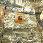 carhartt リメイク 再構築 リアルツリーカモ アクティブジャケット パーカー ブルゾン L カーキ コットン