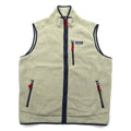 Patagonia レトロ パイル フリースベスト XL エルキャップカーキ フルジップ 胸ポケット 22821