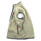 Patagonia レトロ パイル フリースベスト XL エルキャップカーキ フルジップ 胸ポケット 22821