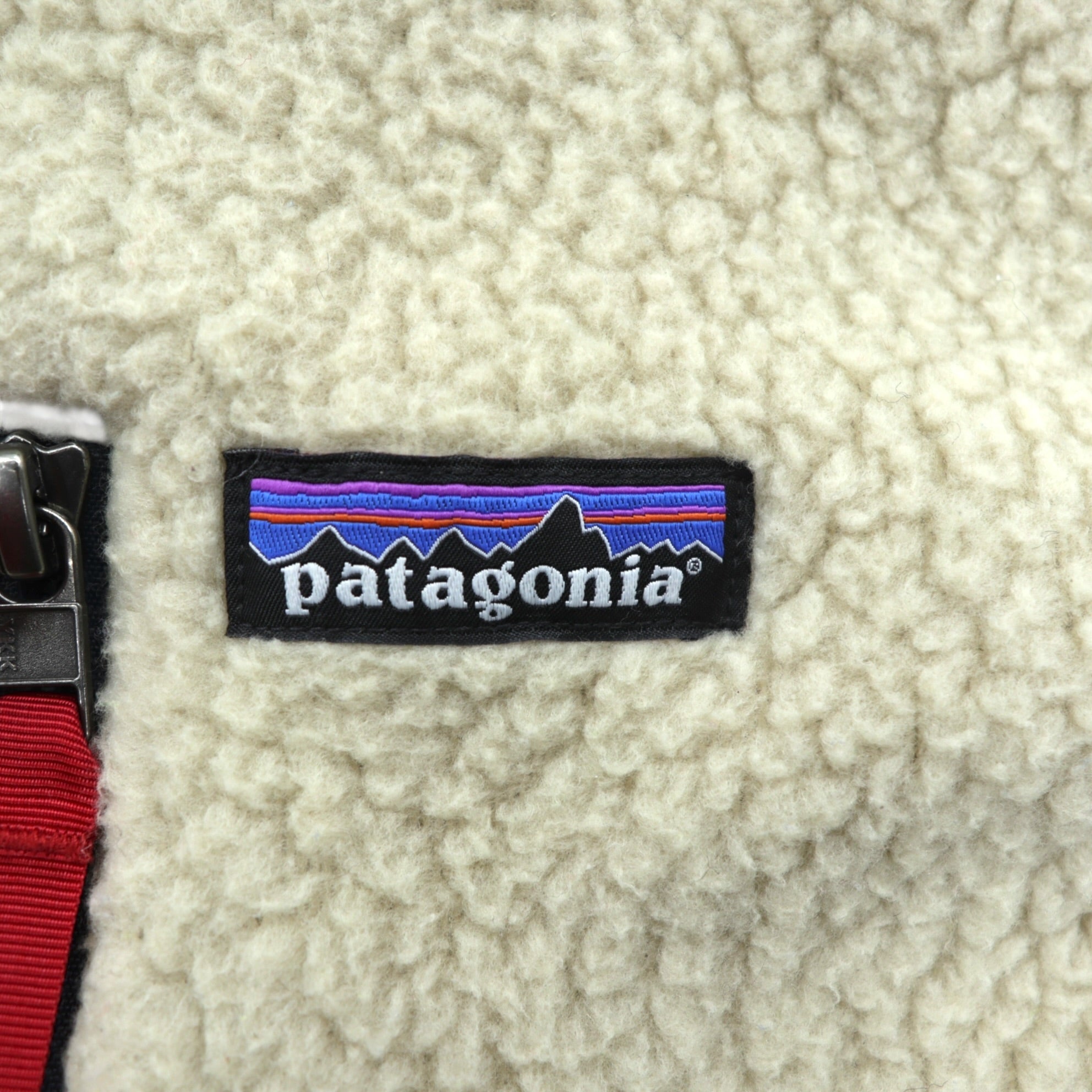 Patagonia レトロ パイル フリースベスト XL エルキャップカーキ フルジップ 胸ポケット 22821