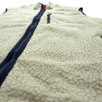Patagonia レトロ パイル フリースベスト XL エルキャップカーキ フルジップ 胸ポケット 22821