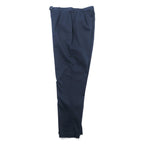 BURBERRY テーパード イージー チノパンツ L ネイビー コットン ストレッチ 日本製