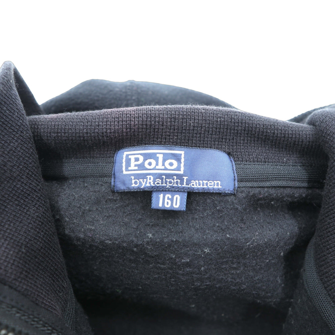 Polo Ralph Lauren 90s Big Pony Embroidery Half-Zip Fleece Hoodie M