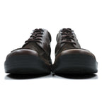 Josef Seibel レザーコンフォートシューズ 28cm スエード 切替 ブラウン モカシン 外羽根