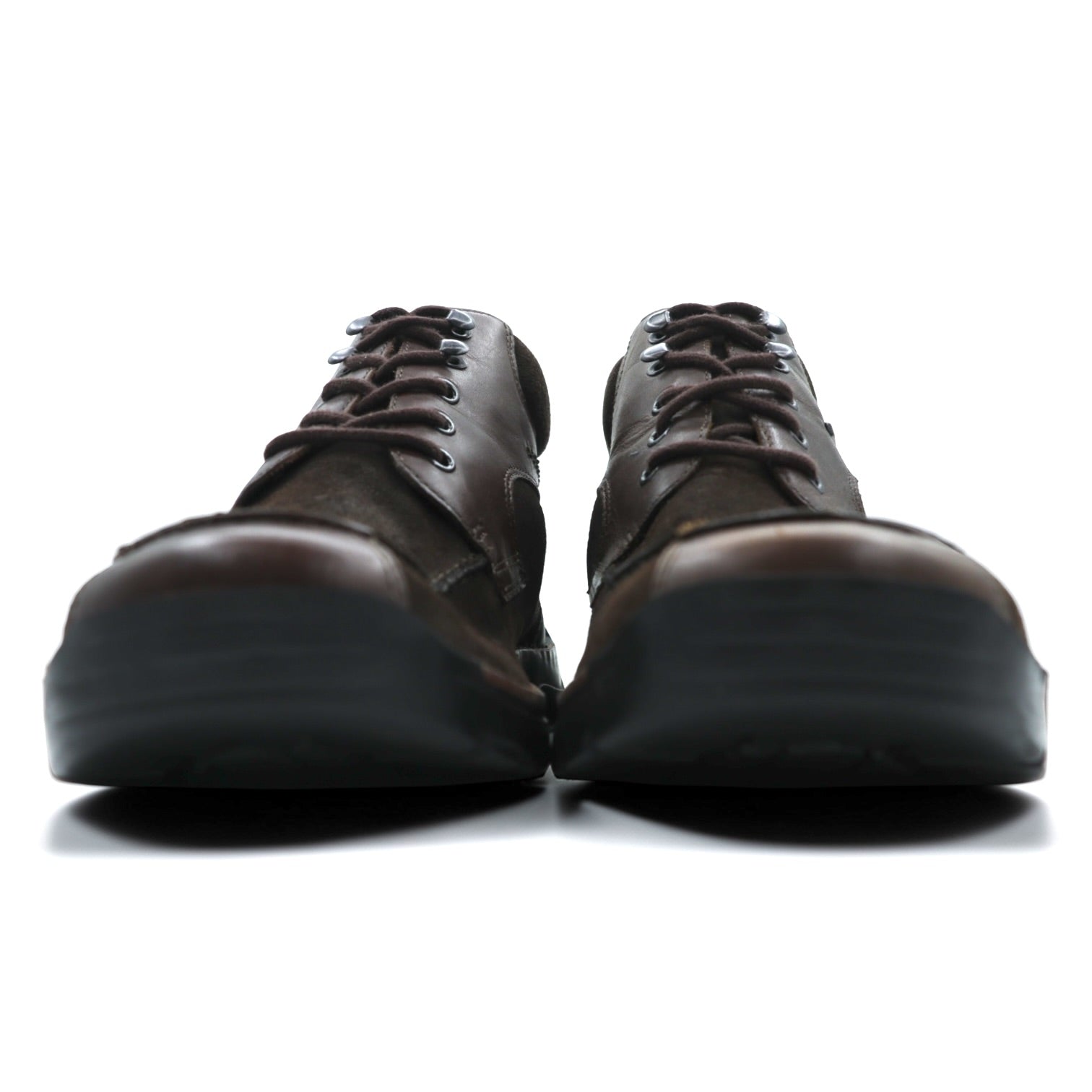 Josef Seibel レザーコンフォートシューズ 28cm スエード 切替 ブラウン モカシン 外羽根