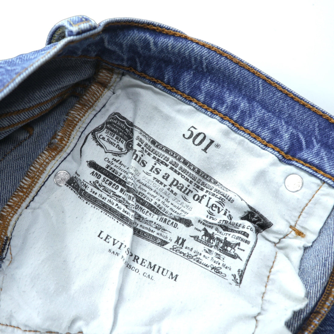 Levi Strauss Türkiye Made 501 Denim Pants Jeans, Size L, Crop Jazz Pop, 36200-0225, Big E, Leather Patch, Button Fly