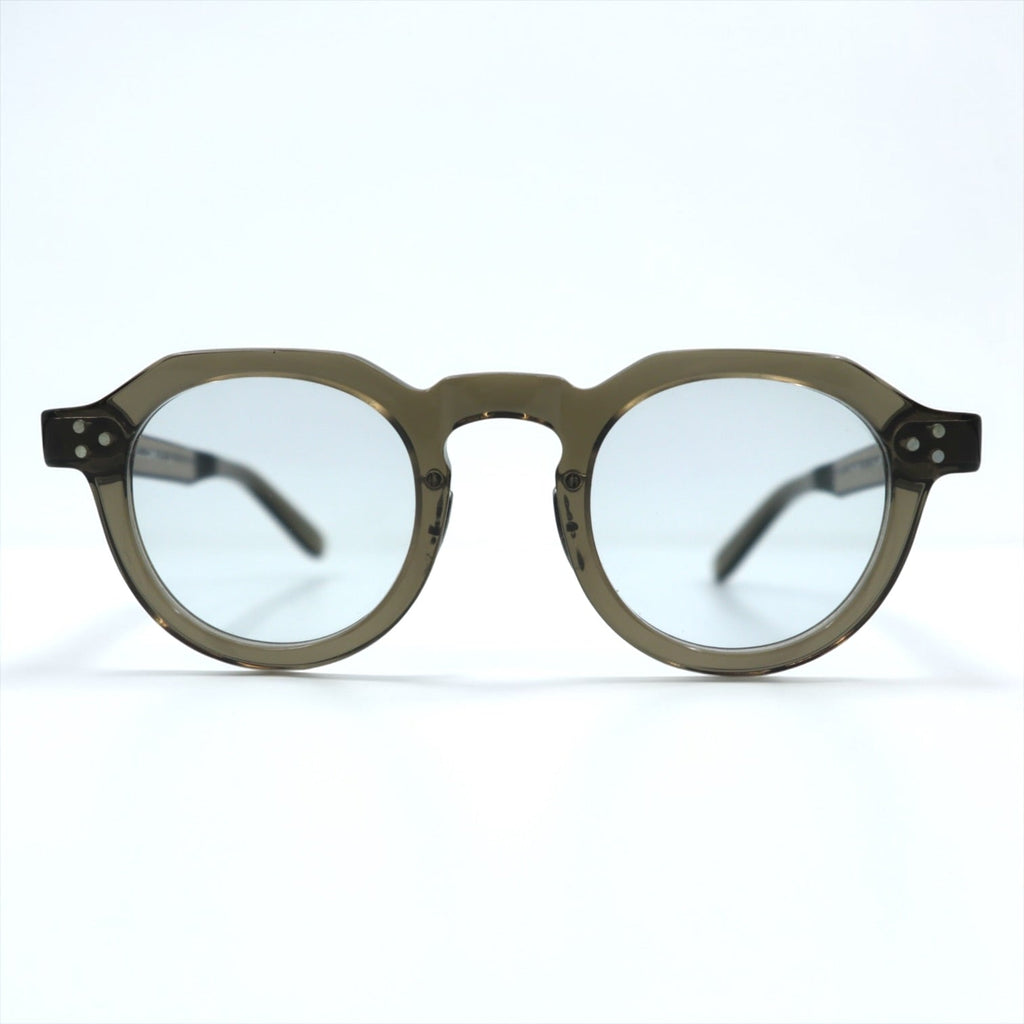 Yellows Plus ボストン サングラス BECCA クラウンパント 44-24 セルフレーム #534 burnt umber 日本製