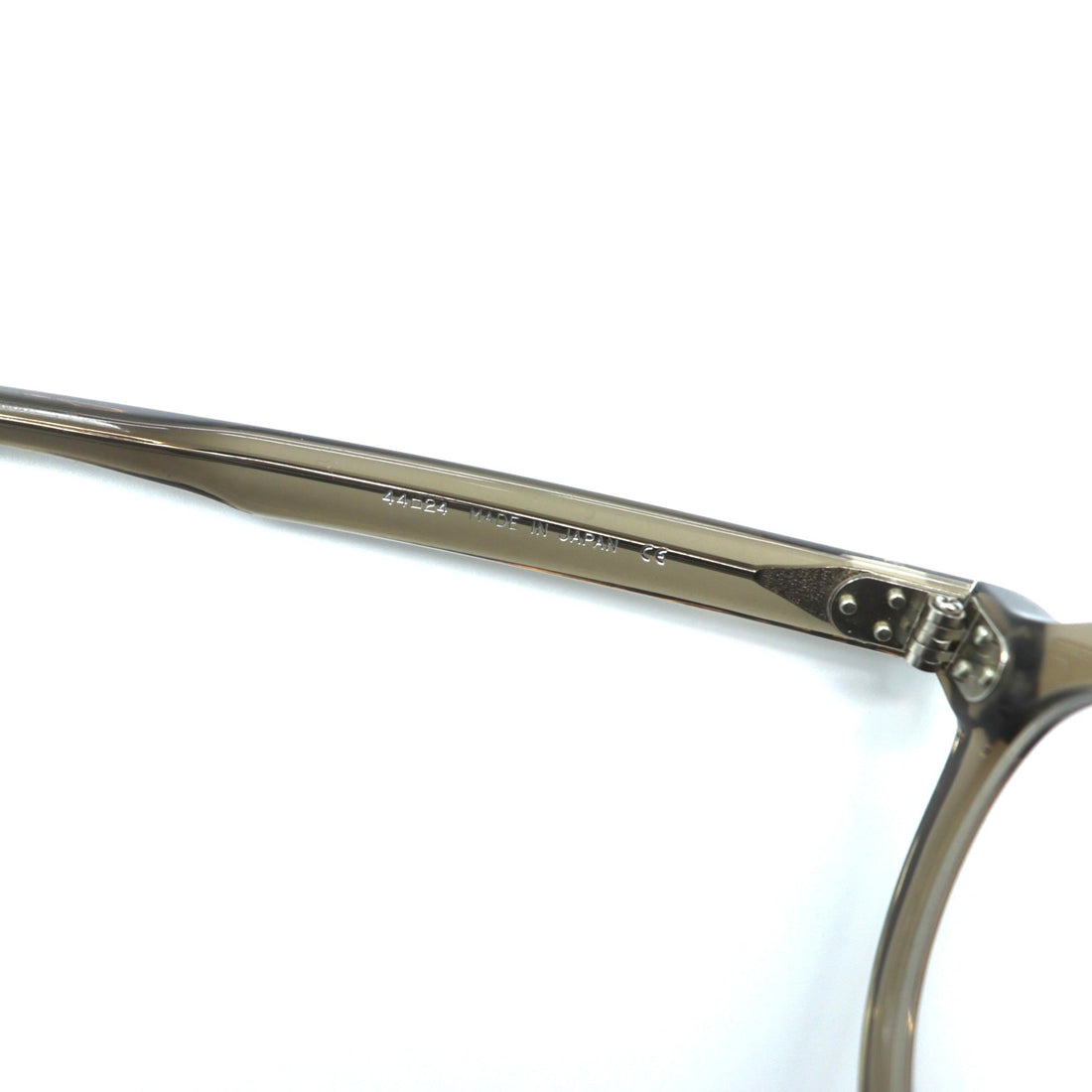 Nippon Zenritote Made in Japan Sunglasses & Glasses YELLOW PLUS BECCA #534 Burnt Umber 44-24