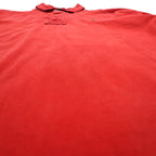 Polo Ralph Lauren 90年代 長袖 ポロシャツ ラガーシャツ XL レッド エルボーパッチ スモールポニー ロゴ 刺繍