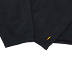 HUGO BOSS タートルネック ニット セーター XL ブラック 羊毛 ラムウール VIRGIN WOOL ハイネック