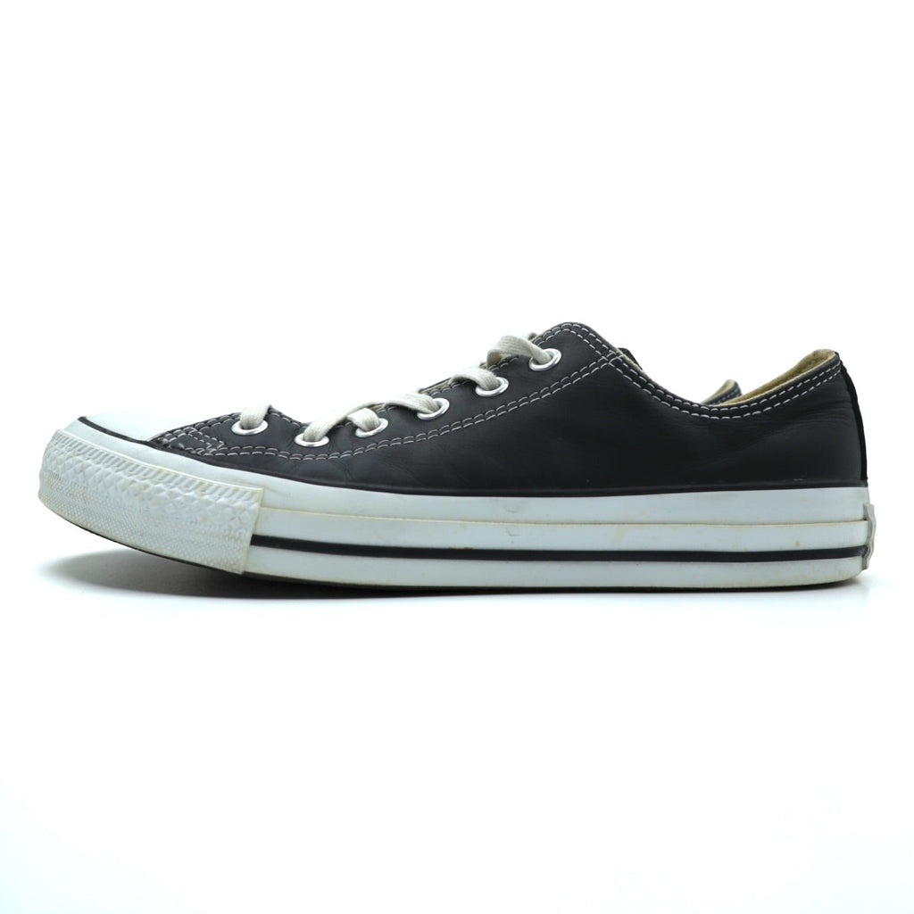 CONVERSE レザー オールスター ALL STAR LEATHER OX ローカット スニーカー 26.5cm ブラック 15866