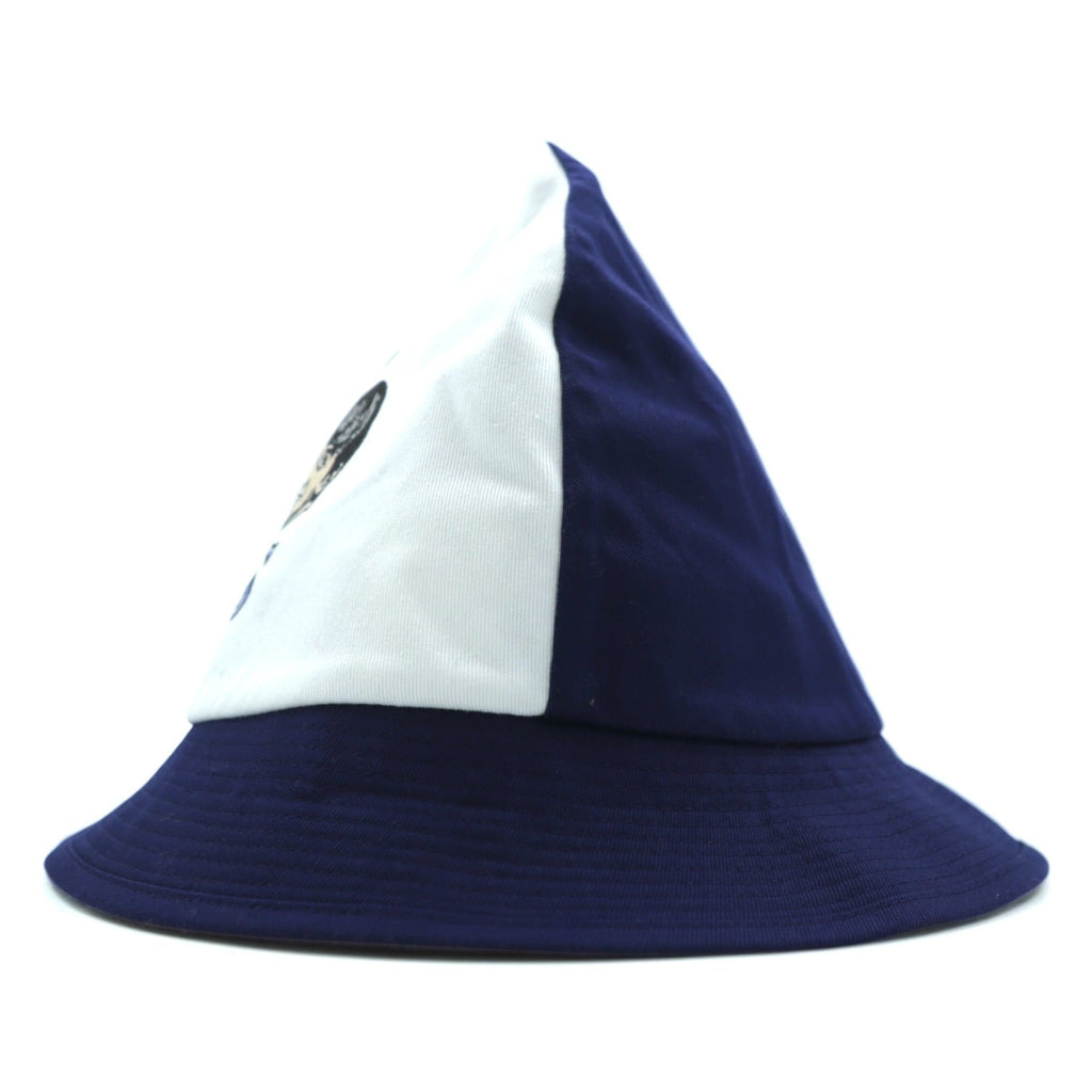 HUMAN MADE 日本製 バケットハット Beatles ネイビー ホワイト