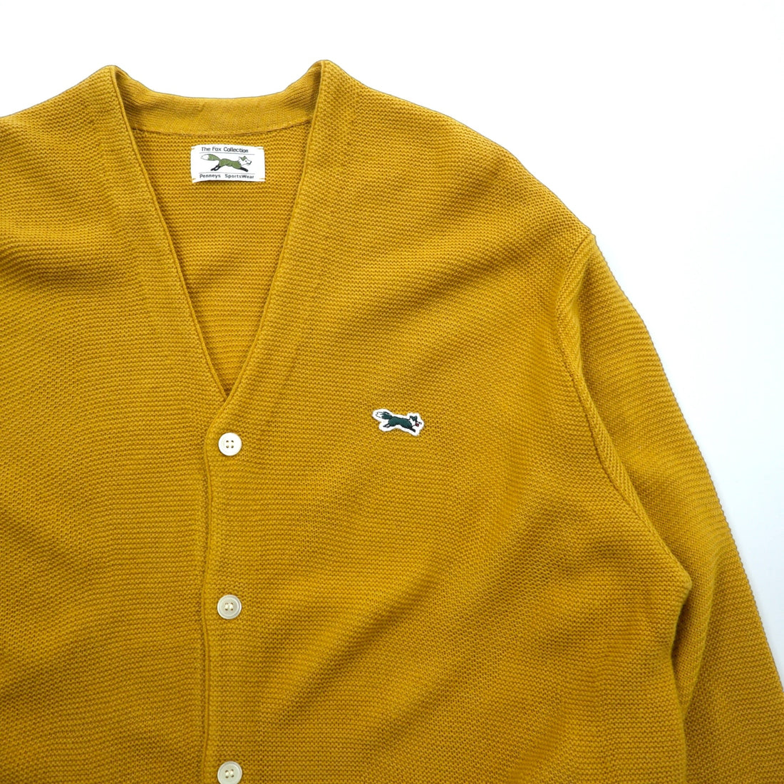 THE FOX Penneys ニット カーディガン M マスタード 復刻 URBAN RESEARCH DOORS 別注 DR27-12H709