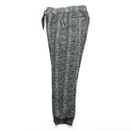 KAPITAL 日本製 フリース スウェットパンツ XL グレー パイソン 総柄 Fleece Snake Pattern Sweat Rib Pants K2311LP169