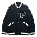 Polo Ralph Lauren Lettered Varsity Jacket Sweatshirt L Patch