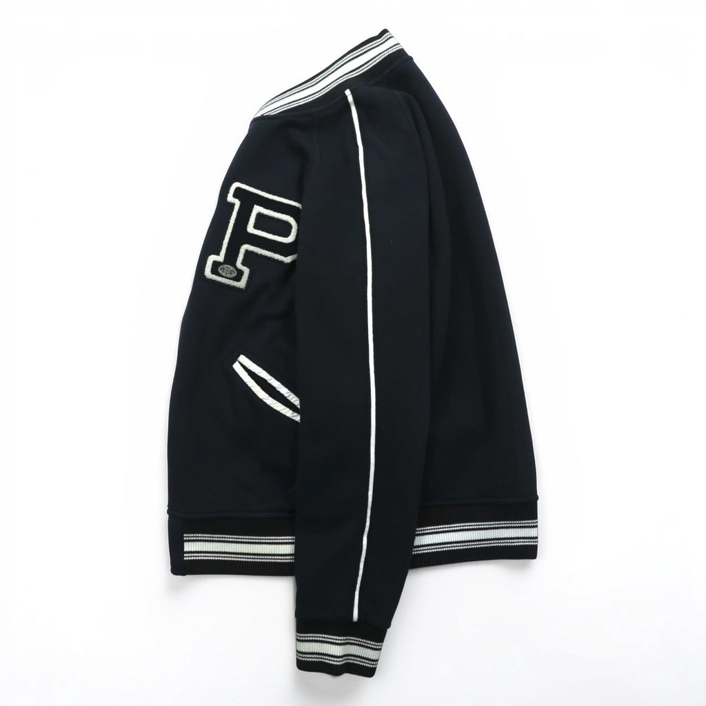 Polo Ralph Lauren Lettered Varsity Jacket Sweatshirt L Patch