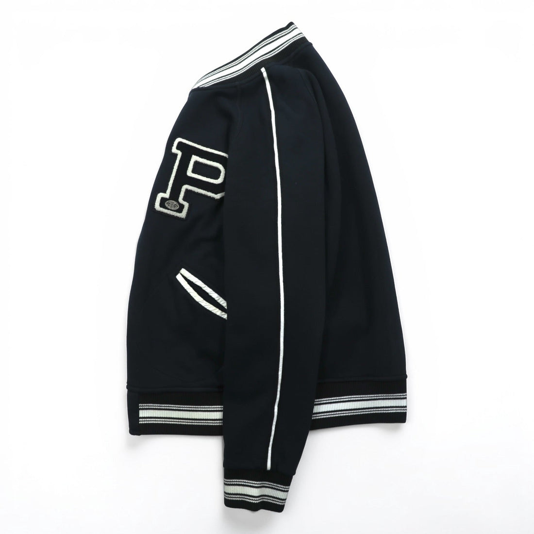 Polo Ralph Lauren Lettered Varsity Jacket Sweatshirt L Patch