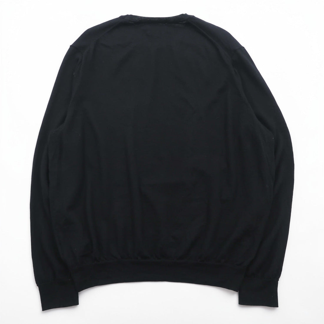 Polo Ralph Lauren メリノウール ニット セーター 2XL ブラック WASHABLE MERINO WOOL スモールポニー ロゴ 刺繍