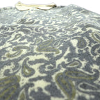 HUGO BOSS 90年代 ヴィンテージ ポロ ニット セーター XL ベージュ 総柄 ペイズリー