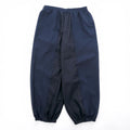 OLD PARK バギー ジョガー スラックス BAGGY JOGGER SLACKS リメイク ワイドパンツ L ネイビー ストライプ  再構築 M A ASSORT 日本製