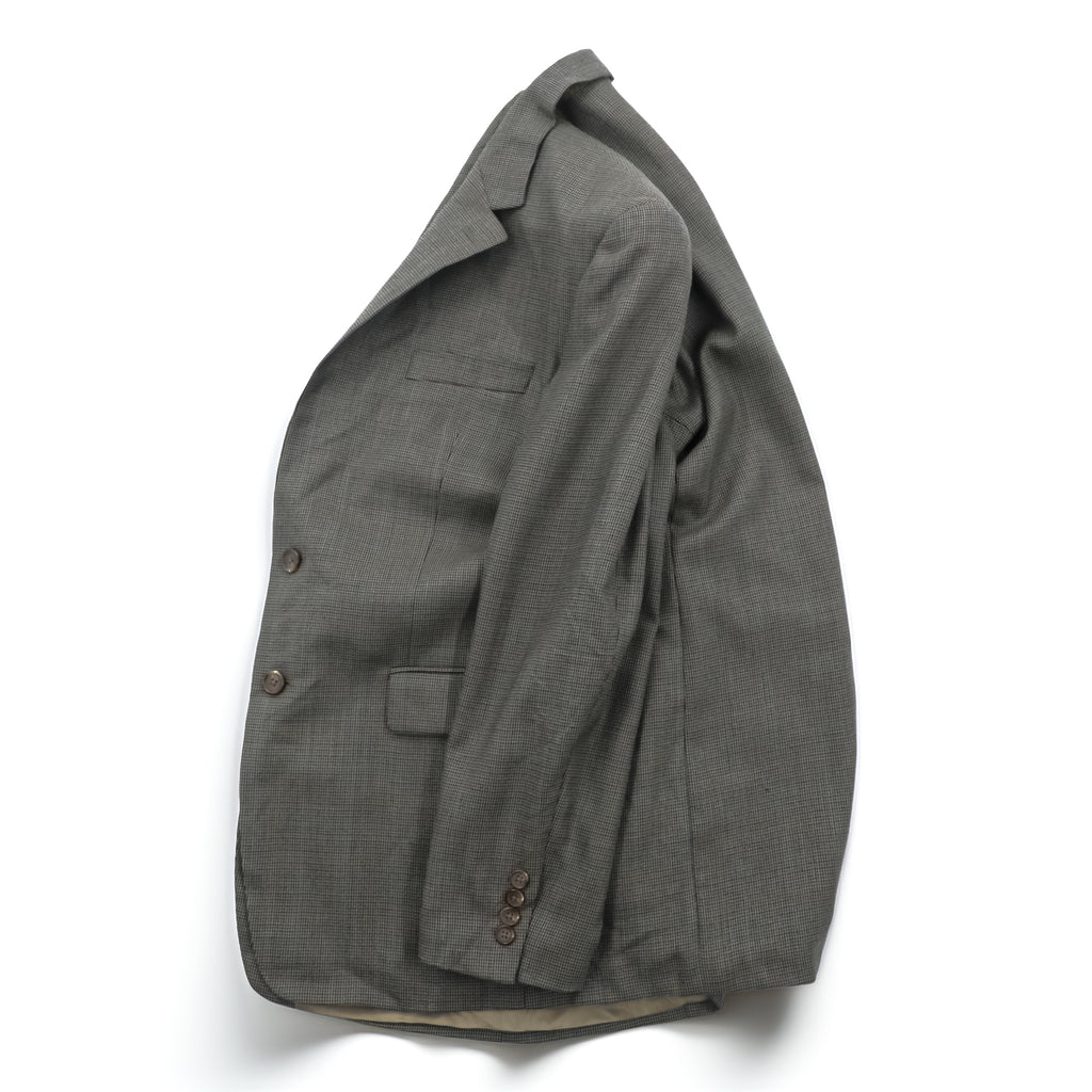 LAUREN RALPH LAUREN ツイード 2B テーラードジャケット ブレザー L グレンチェック 千鳥格子