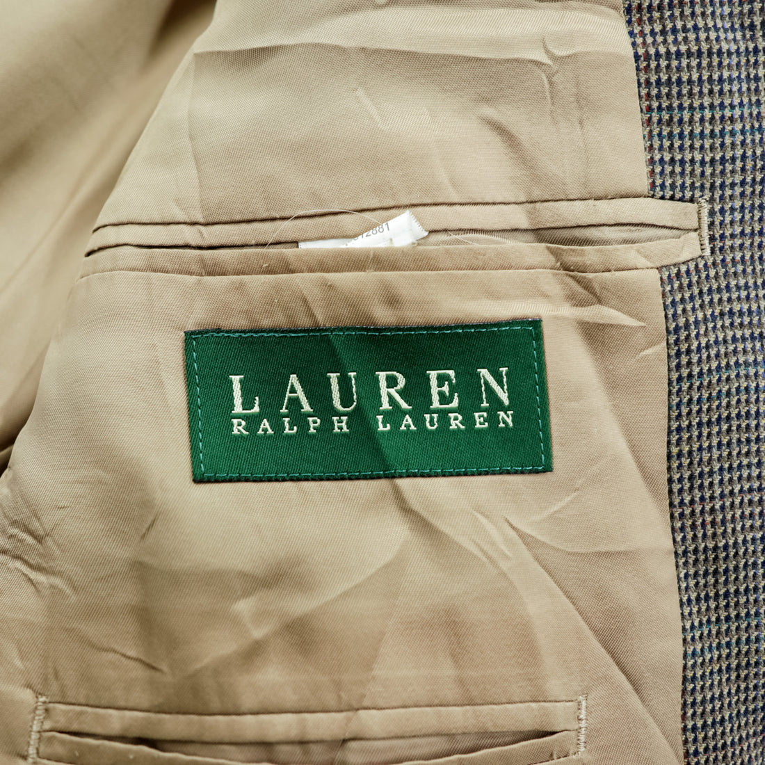LAUREN RALPH LAUREN Tweed 2-Button Blazer L