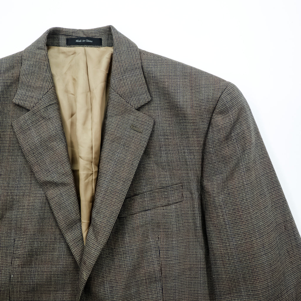 LAUREN RALPH LAUREN ツイード 2B テーラードジャケット ブレザー L グレンチェック 千鳥格子