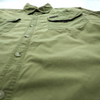 Columbia アウトドア 長袖 シャツ L カーキ フィッシング メッシュ ベンチレーション AM7617