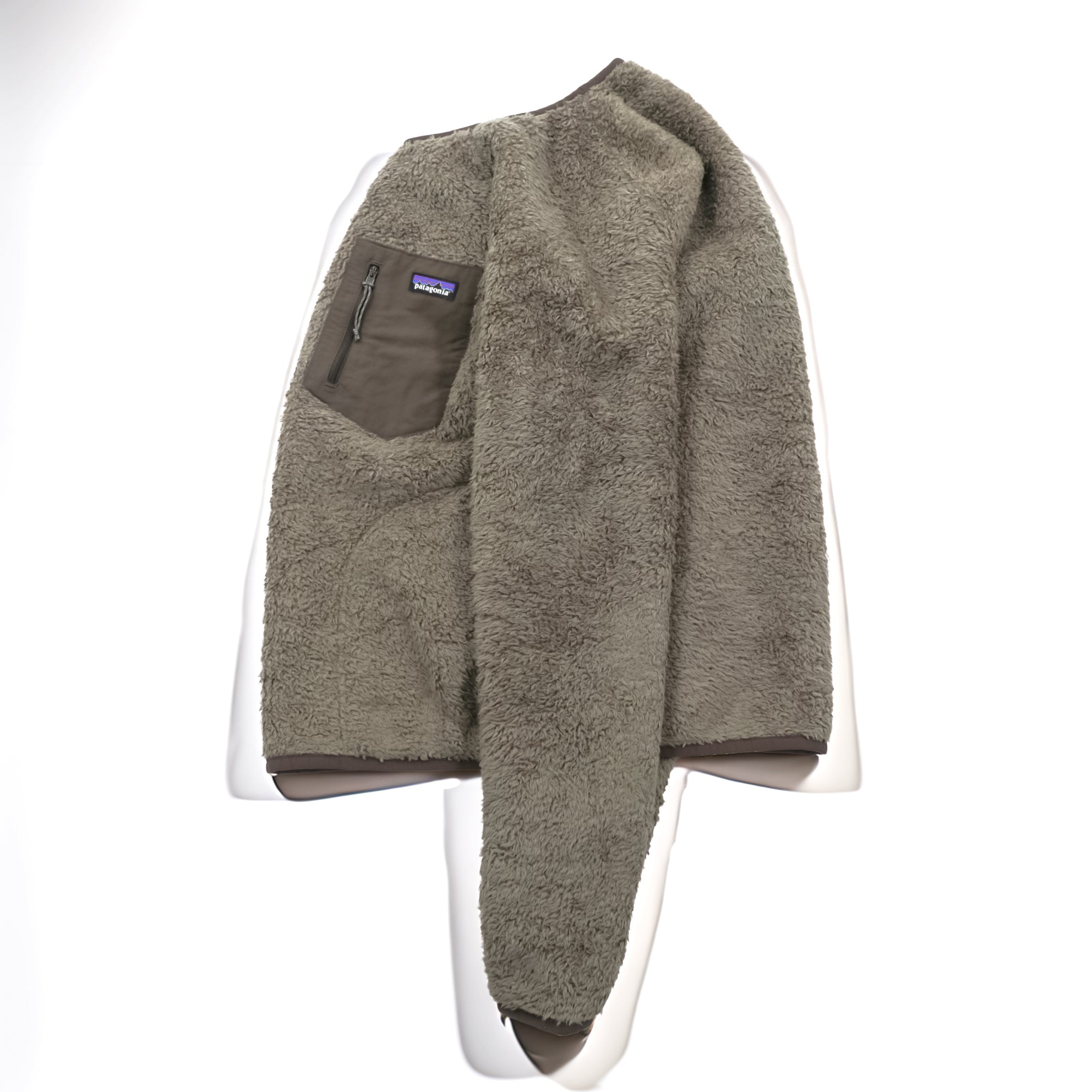 Patagonia ロス ガトス クルー ボア フリース プルオーバー M ブラウン 胸ポケット サイドポケット STY25895 FA22