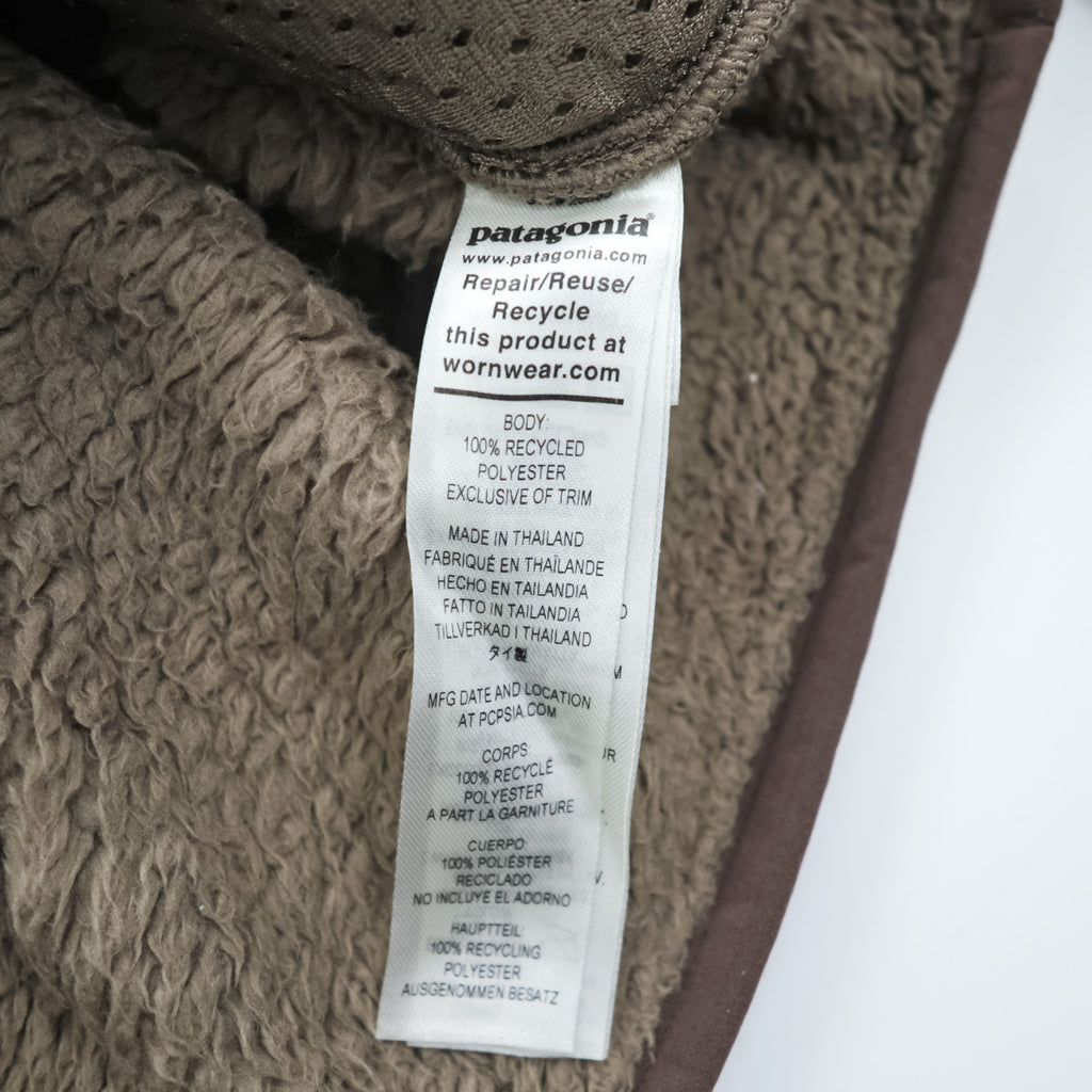 Patagonia ロス ガトス クルー ボア フリース プルオーバー M ブラウン 胸ポケット サイドポケット STY25895 FA22