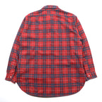 Vintage Pendleton Wool Shirt Plaid Red Blue Green XL Made in USA 70s 100% Virgin Wool