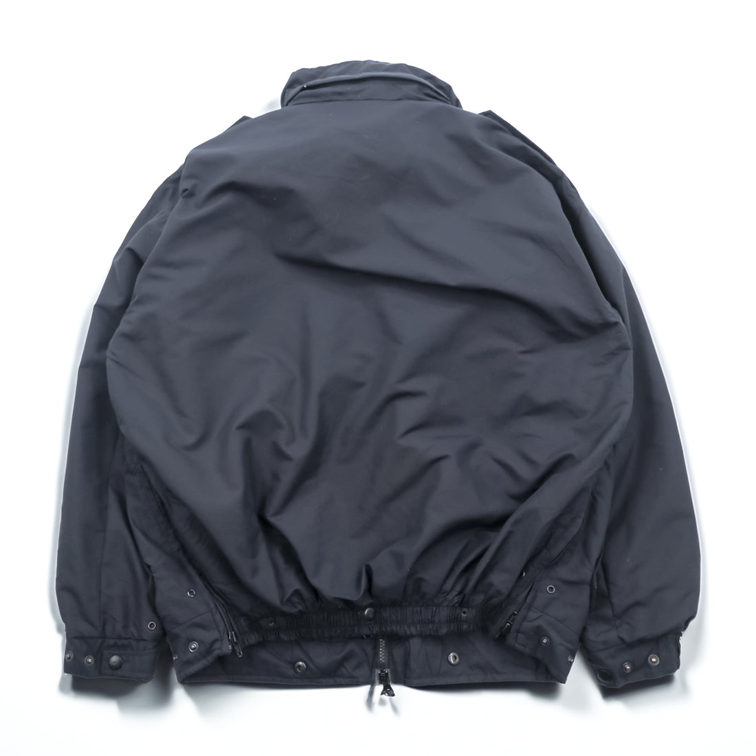 SPIEWAK Nylon Tactical Jacket Flight Jacket M Double Zip Hood Storage Epaulets Side Zip Military