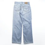 Levi's 533 Distressed Denim Jeans Light Wash Ripped Grunge Vintage W32 L32