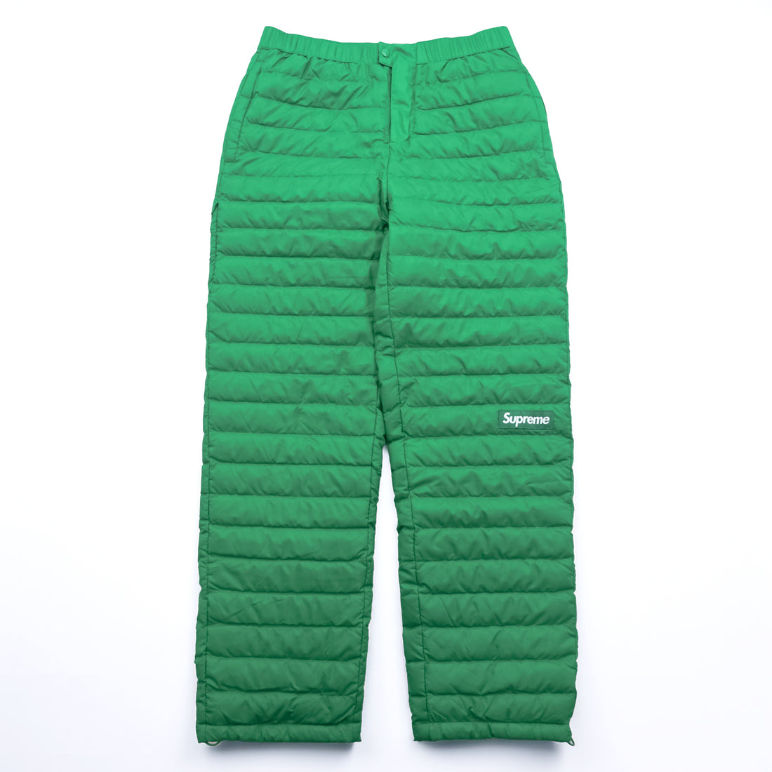 Supreme マイクロダウンパンツ PERTEX Micro Down Pant M グリーン 中綿 キルティング