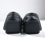 BALLY ドライビングシューズ モカシン ローファー 25cm ブラック レザー SVND WABLER / 010 スイス製