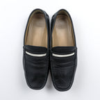 BALLY ドライビングシューズ モカシン ローファー 25cm ブラック レザー SVND WABLER / 010 スイス製