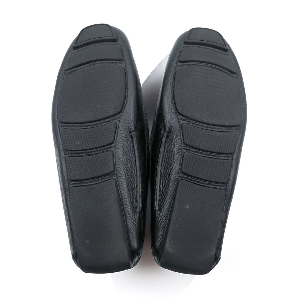 BALLY ドライビングシューズ モカシン ローファー 25cm ブラック レザー SVND WABLER / 010 スイス製